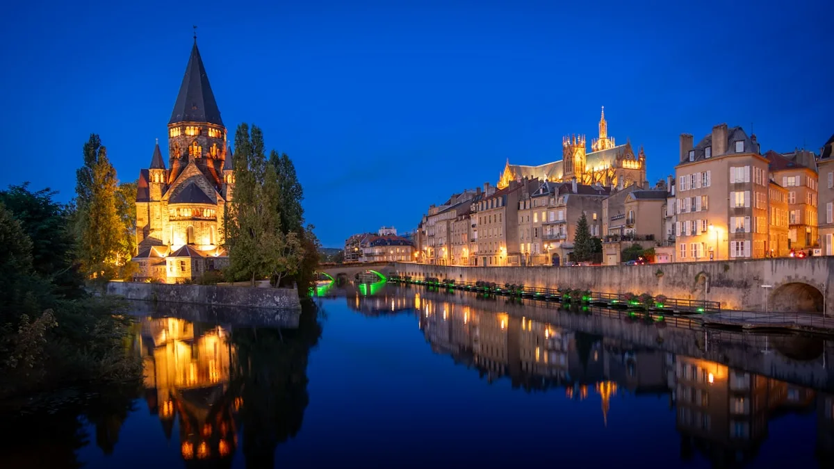 Vue extérieure de Metz